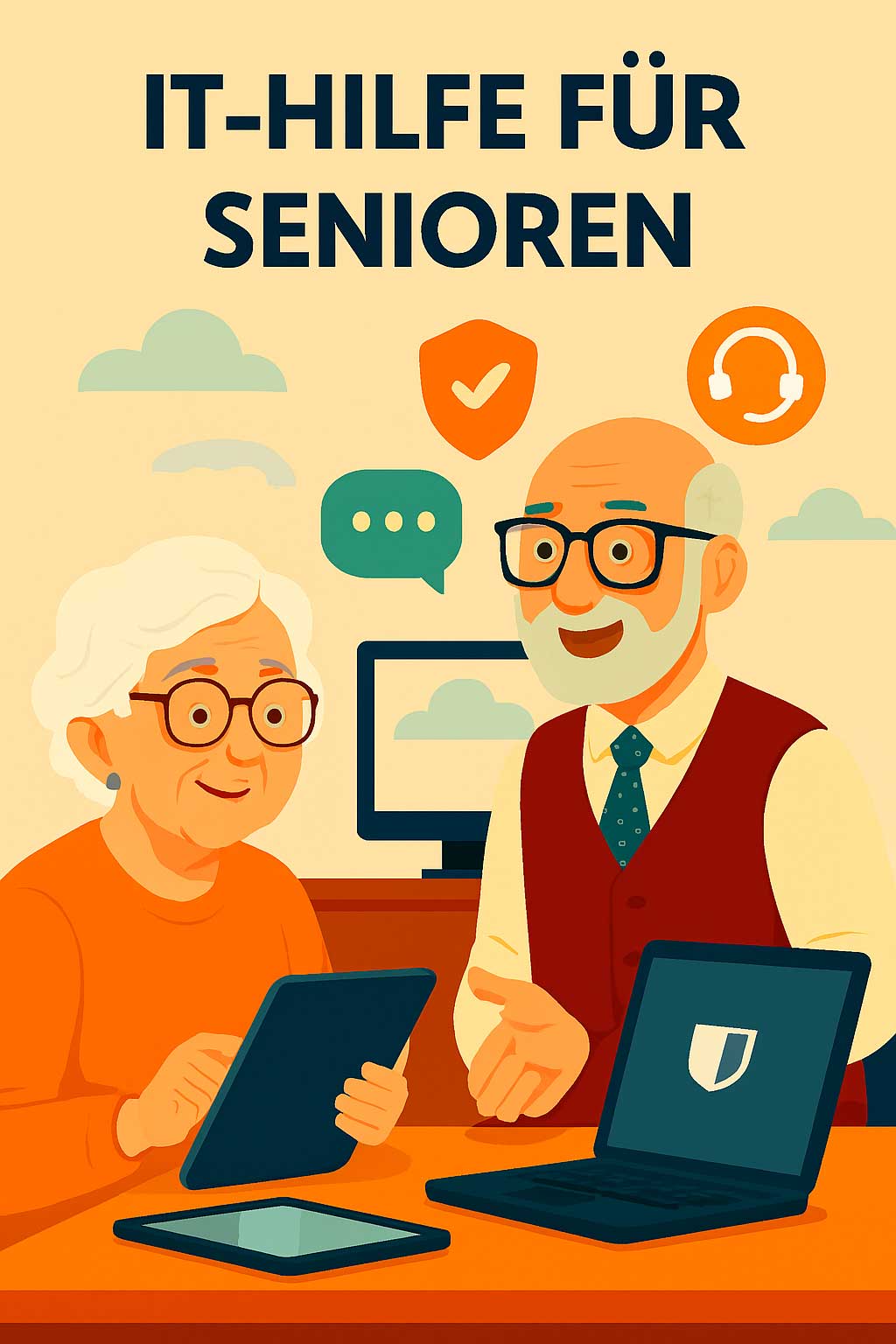 IT-Hilfe für Senioren – Unterstützung bei Technikfragen durch PC-MEISTER in Basel